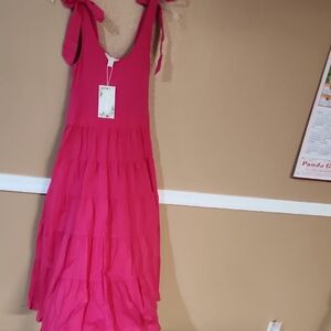 Chelsea & Violet Pink Maxi Dress